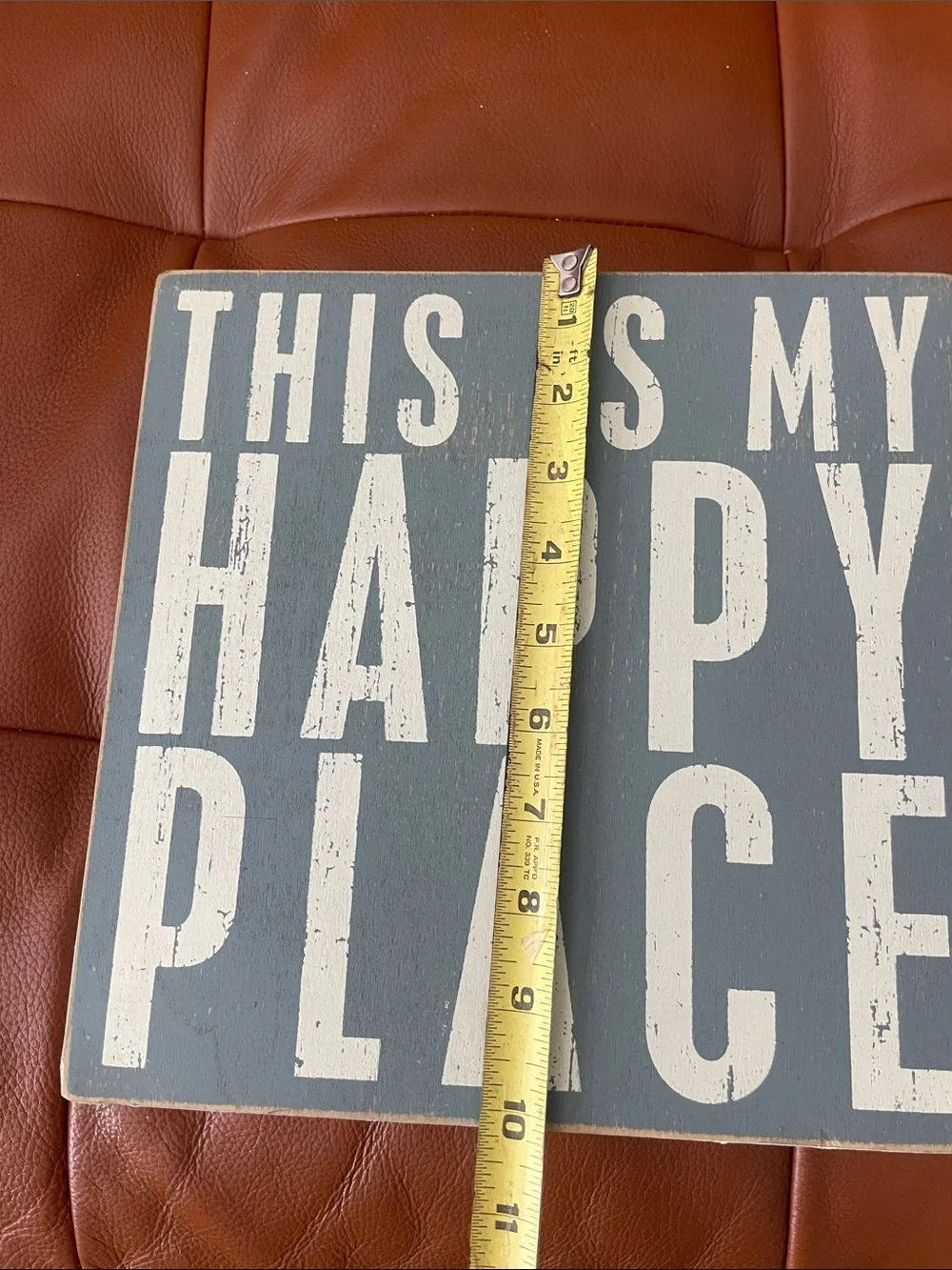 This is my Happy place Sign